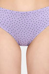 Rosaline Cotton Comfort Medium Rise Full Coverage Bikini Panty (Pack of 3) - Multicolor — thumbnail 13